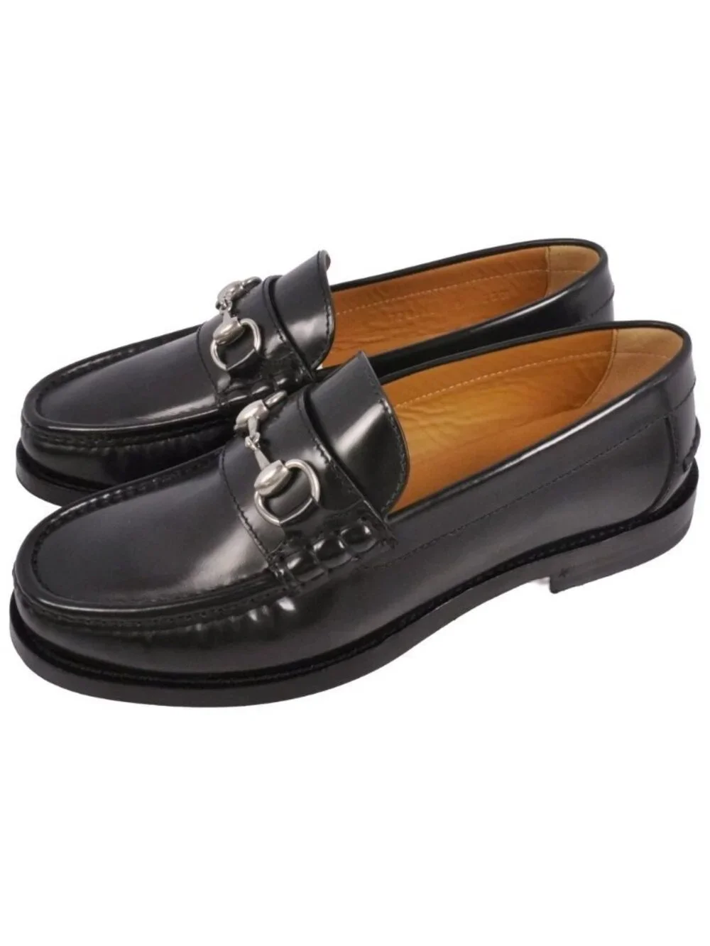 Gucci Loafers Moccasins Horsebit Leather Shoes